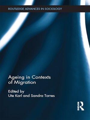 cover image of Ageing in Contexts of Migration